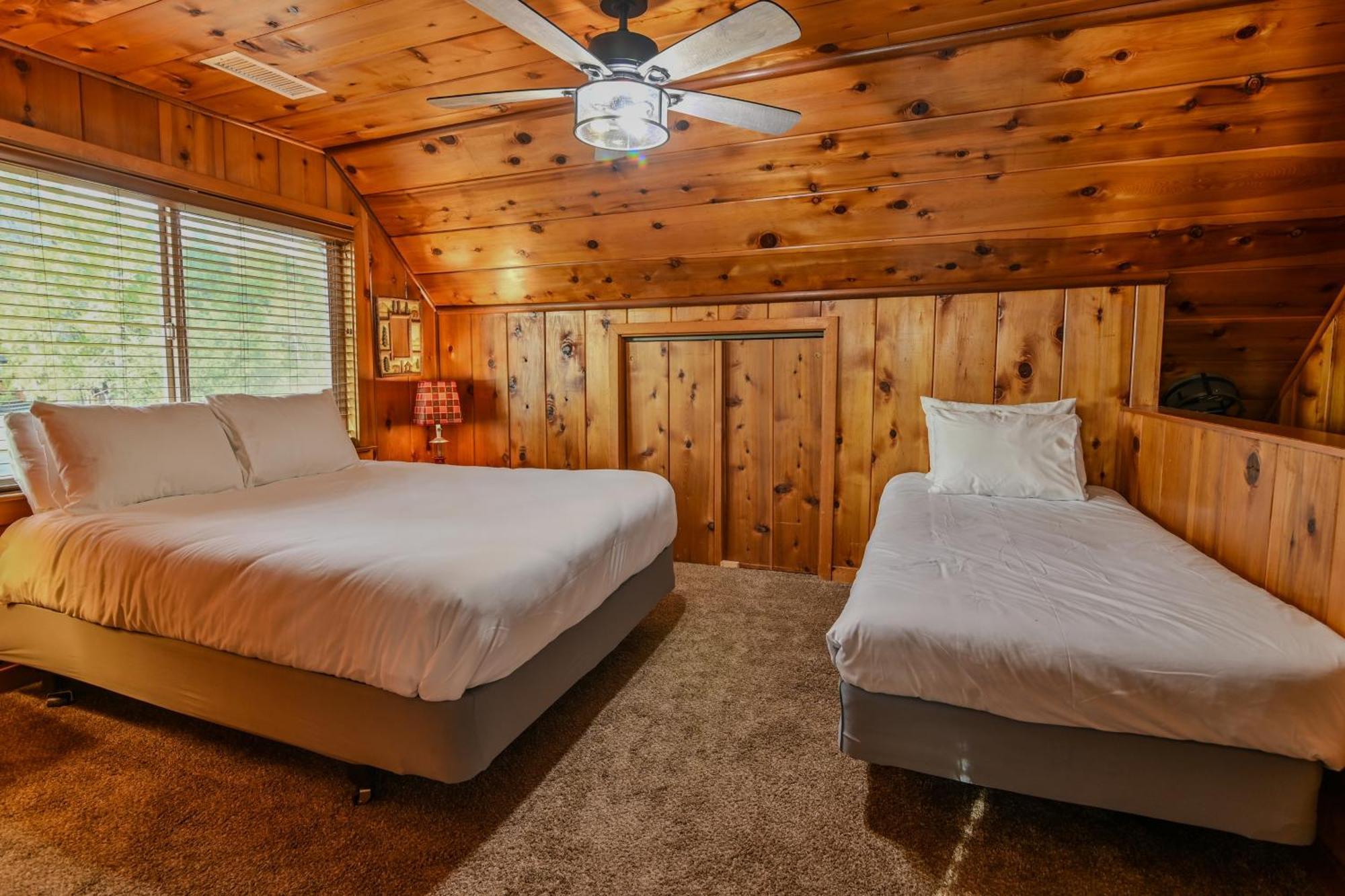 Harris Lakeview Cabin Bass Lake Buitenkant foto